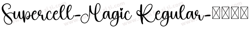 Supercell-Magic Regular字体转换